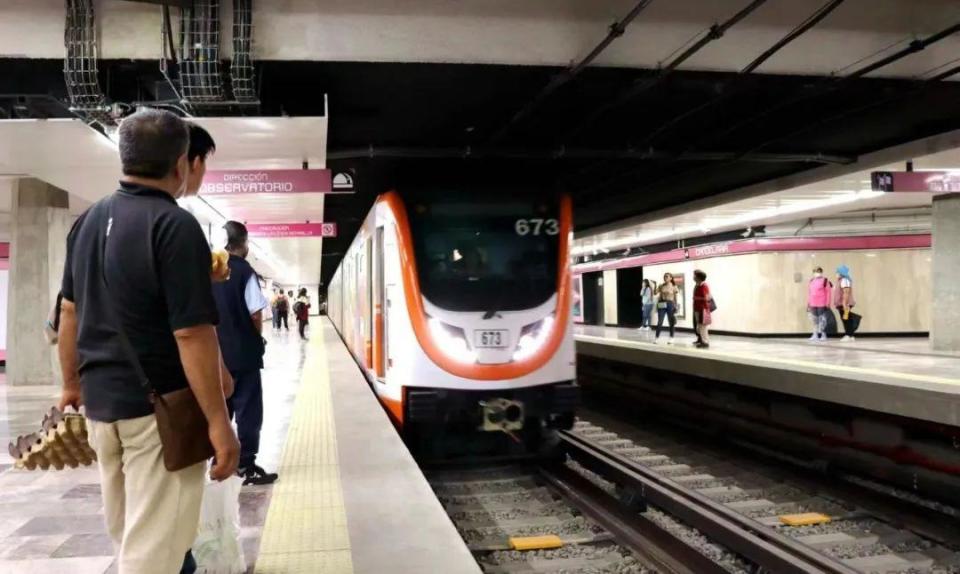 ?墨西哥城地鐵1號線。中國中車供圖。